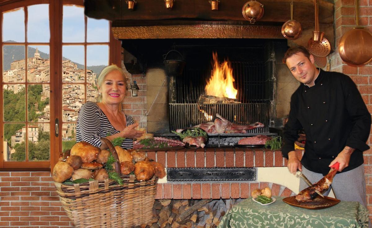 La Favorita Apricale B&B & Ristorante Dış mekan fotoğraf
